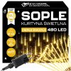 Svetelná clona EVI cencúle 301 - 500 LED
