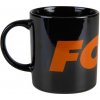 FOX Collection Ceramic Mug Black and Orange Logo 350 ml