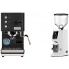 Profitec GO, black + Eureka Atom W 65, white