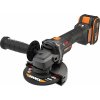 WORX Uhlová brúska AKU 20 V s nabíjačkou v kufri WX814 (1× 4 Ah) 6925387166795
