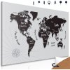 Obraz na korku zaujímava mapa sveta