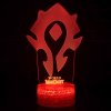 Beling 3D lampa,WOW , 7 Farebná AQ5LQY2