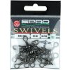 Spro Obratlík Troijcestný Crossline Swivel veľ.12