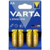 Varta Longlife AA 1,5V 4ks 650706