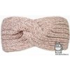 Dráče Pletená čelenka Dráča - Twist 01, staroružová melír Farba: Ružová, Veľkosť: uni veľkosť