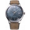 PÁNSKE HODINKY ORIENT RA-AC0P03L30B BAMBINO AUTOMATIC HNEDÉ NA REMIENKU DÁTUM
