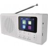 EMOS Prenosné rádio s Bluetooth, MP3, DAB / DAB+ / FM, biele