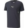 Futbalové tričko Puma, FUßALL STREET TEE tmavo modrá,mix M
