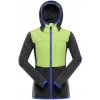 Detská ultral'ahká funkčná mikina ALPINE PRO, ZOLLO Čierna,svetlo zelená,Modrá, 164-170