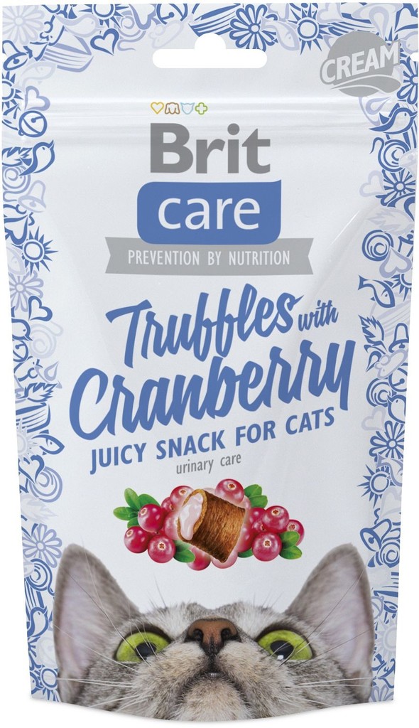 Brit Care Cat Snack Truffles Cranberry 50 g