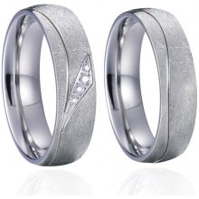 Steel Wedding Snubné prstene z chirurgickej ocele SPPL042