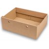 KARTON PAK Úložné boxy na oblečenie, organizéry do skrine EKO KARTON 55x40x21 cm - zásuvka