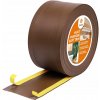 PVC ukončovacia lišta 6v1 - samolepiaca, hnedá 5 m 120 mm