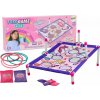 LeanToys Hra 2 v 1 s házením obručí a hrací deskou s jednorožci
