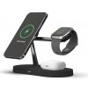 Hydrogelfolia.sk | MagSafe magnetická bezdrôtová nabíjacia stanica 3v1 čierny | HYDPRI27279B