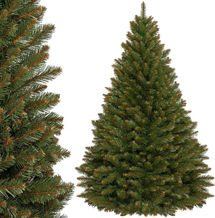 SPRINGOS Premium Vianočný umelý stromček Smrek kaukazský 180 cm 3D ihličie