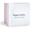 Doudou et Compagnie Paris Doudou Darčeková sada ružová - králiček s muchláčikom 10 cm