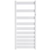 Instalprojekt - Kúpeľňový radiátor BELTI biela farba - Farba radiátora - Biela, Rozmer radiátora - 500 × 1203 mm, výkon 473 W, Typ pripojenia - Stredové 50 mm RADBEL501235SP