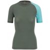 KARPOS Cyklistické tričko s krátkym rukávom - DINAMICO MERINO 130 W - zelená S