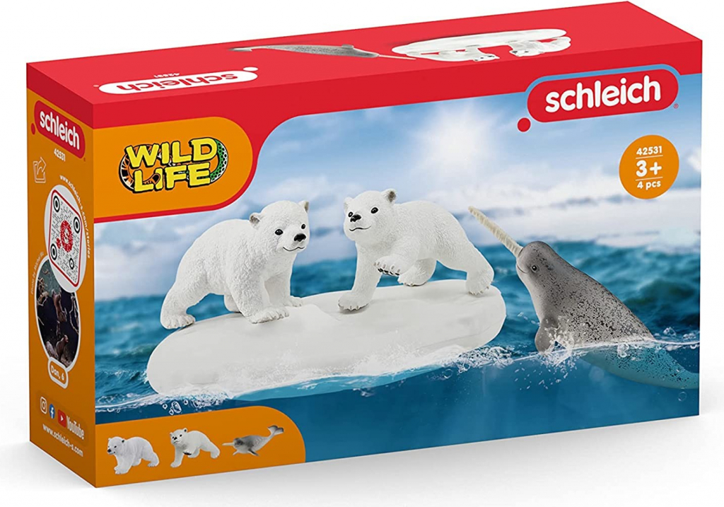 Schleich 42531 Lední medvědi a klouzačka