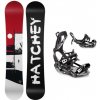 Hatchey Legacy snowboard + Raven Fastec FT360 black viazanie - 160 cm Wide + XL (EU 43-46)