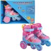 Detské svietiace kolieskové korčule - Ružové (veľ. 26-30)