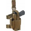 CONDOR OUTDOOR puzdro pištoľové ĽAVÉ stehenné TORNADO COYOTE BROWN