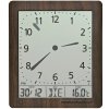 Digitálne nástenné hodiny 5893 AMS riadené rádiovým signálom 24cm