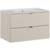 Súprava umývadlo Comad Lava UM-CFP LAVA 80D DP, skrinka Comad Dalia Cashmere DALIA CASHMERE 82-80-46-2S