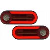 Sada zadných združených LED svetlá , oválne, NEON, dynamické smerové svetlá, 5f, 12V, 24V
