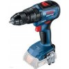 BOSCH Aku vŕtačka s príklepom 18V GSB 18V-50 bezuhlíková 50Nm telo (bez batérie a nabíjačky)