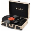 Audizio RP116LW Gramofón v kufríku s BT In/Out