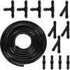 Xtrobb Univerzálna sada PVC hadička 2 m, spojky a T/Y rozbočky 4/5 mm