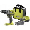 RYOBI AKU VŔTAČKA 18V 50NM ONE+ R18DD3 2Ah TAŠKA R18DD3-120S
