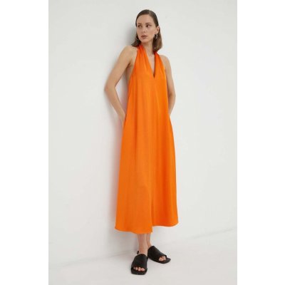 Samsoe Samsoe šaty oranžová