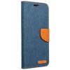 Diárové puzdro na Xiaomi Redmi Note 11/11s Canvas modré