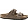 Nubukové šľapky Birkenstock Arizona 352201 hnedá EUR 44