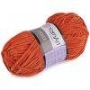 Pletacia ženilková priadza Dolce 100 g - 1 ks 25 (778) hrdzavá svetlá