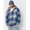 Vans Piedmont Hooded Plaid Shacket (oatmeal heather/truenvy) L, modrá
