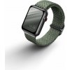 Remienok Uniq Aspen Braided remienok pre Apple Watch 42/44/45/Ultra 49mm zelený (UNIQ-44MM-ASPGRN)