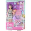 Barbie Opatrovateľka herný set Kočík GXT34