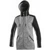 CXS bunda CAPE dámska sivo čierna