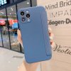AppleKing peňaženkové puzdro zo silikónu a PU kože pre iPhone 12 - modré - možnosť vrátiť tovar ZADARMO do 30tich dní