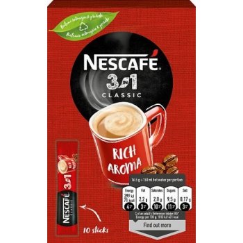 Nescafé 3v1 Classic 10 x 16,5 g