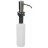 Sapho Zápustný dávkovač mydla, okrúhly, gun metal SP023GM