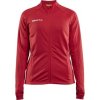 W Mikina CRAFT Evolve Full Zip červená L