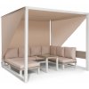 Blumfeldt Havana & Lounge-Set 270 x 230 x 270 cm, 4 dvojsedadlá, biela (GDW20-HavannaW)