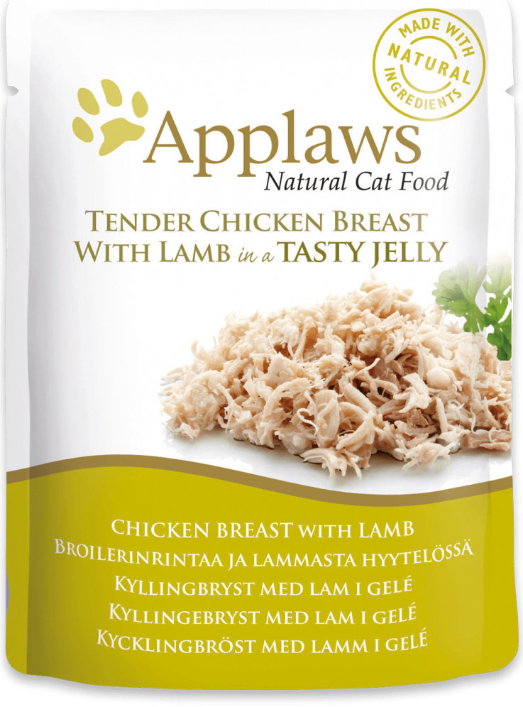 Applaws cat pouch chicken with lamb in jelly 70 g