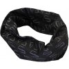 Sportovní šátek SULOV, černo-bílý