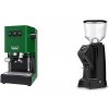 Gaggia New Classic E24, green + Eureka Zenith 65 Touch, black